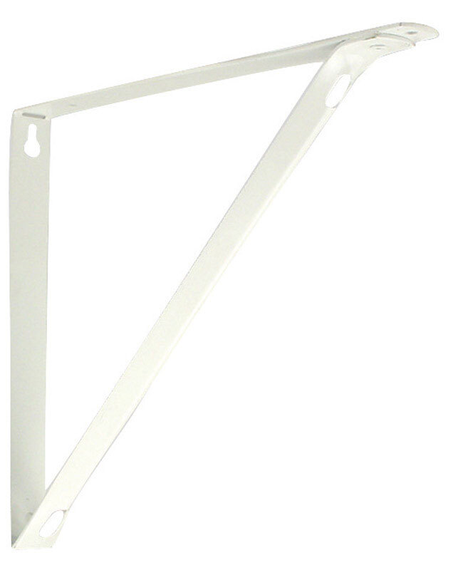 Knape & Vogt RP-0046-WT 250 lbs. Capacity Shelf Bracket 11 L in.