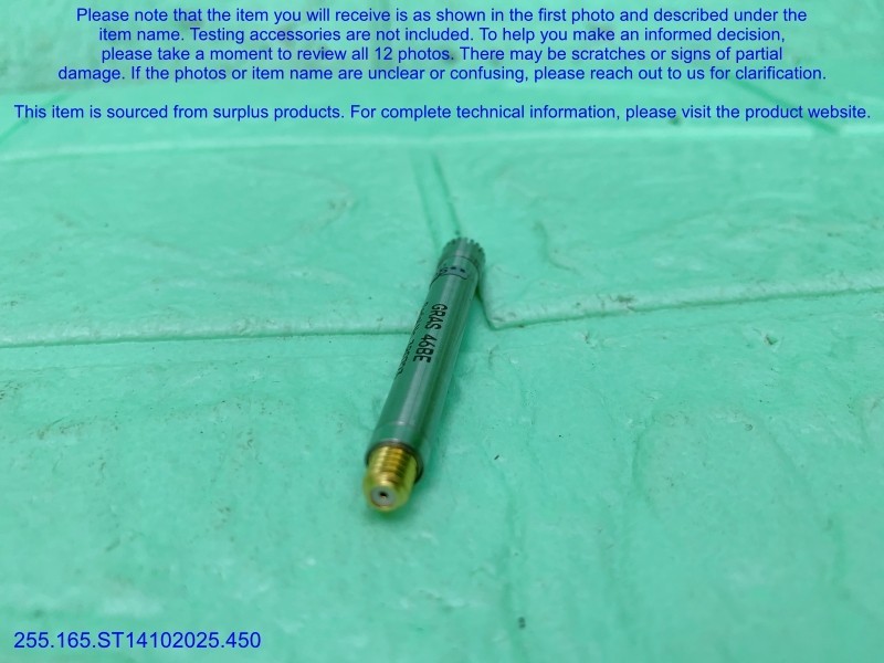 GRAS 46BE Microphone Missing Cable&Plug as shown in photos, sn:Random, Sale.