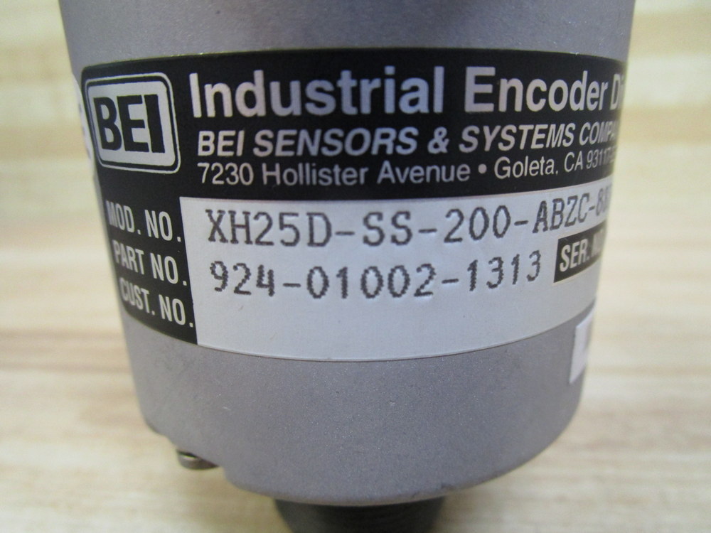 BEI 924-01002-1313 Encoder XH25D-SS-200-ABZC-8830-LED-EM18 (Pack of 3)