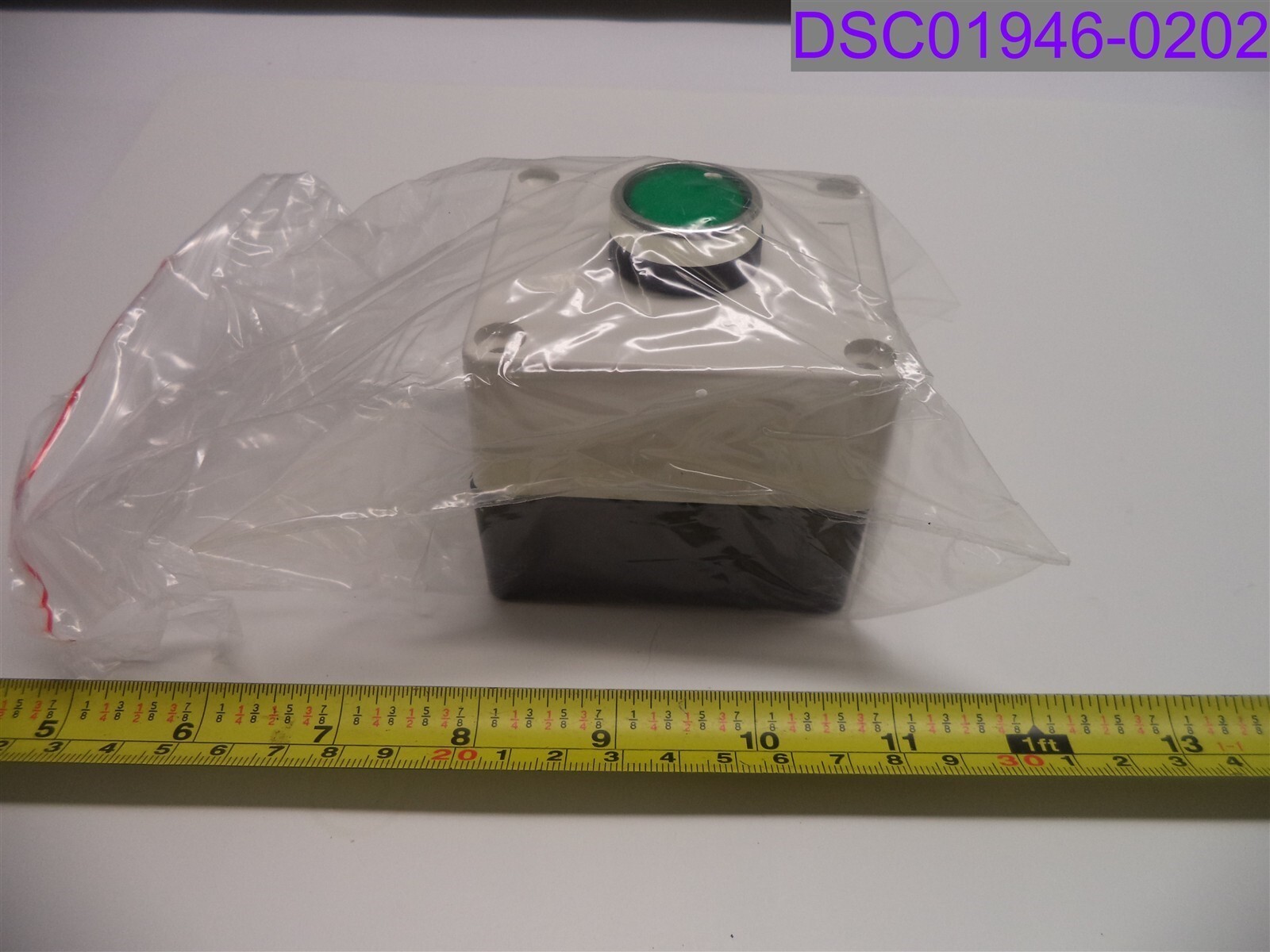 Qty = 2: uxcell Push Button Switch Station Box Green Button 10 A
