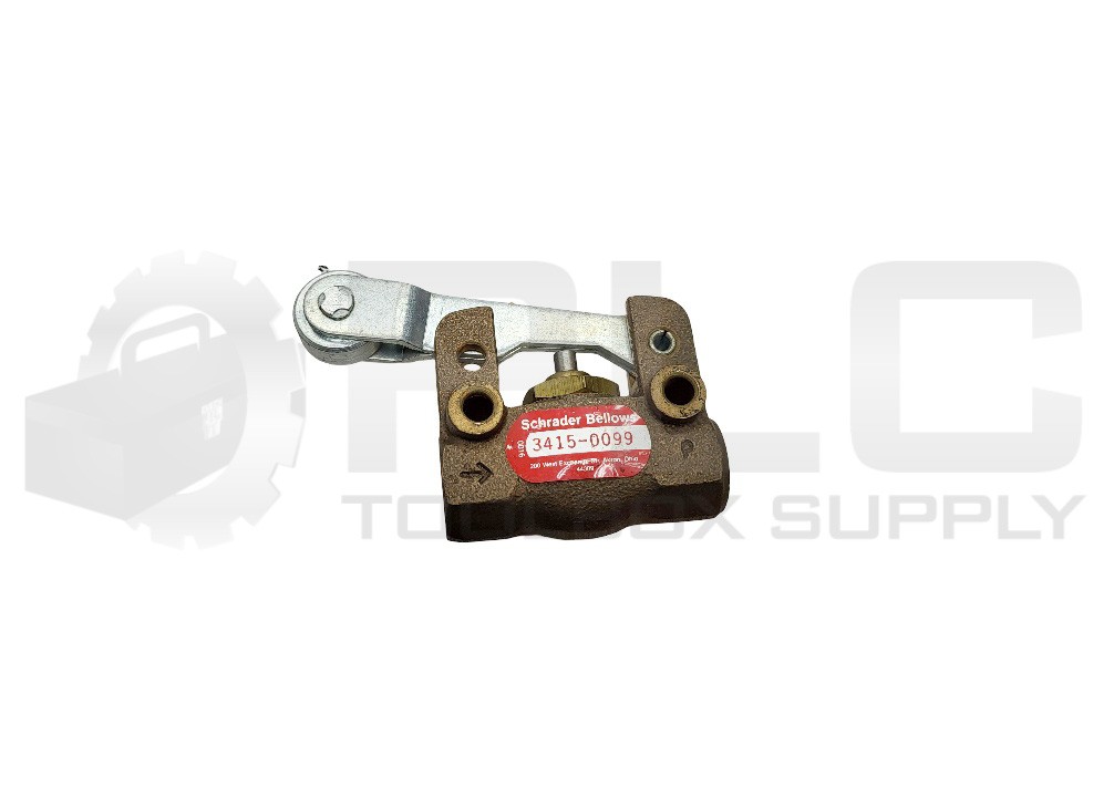 NEW SCHRADER BELLOWS 3415-0099 ROLLER LEVER CONTROL VALVE