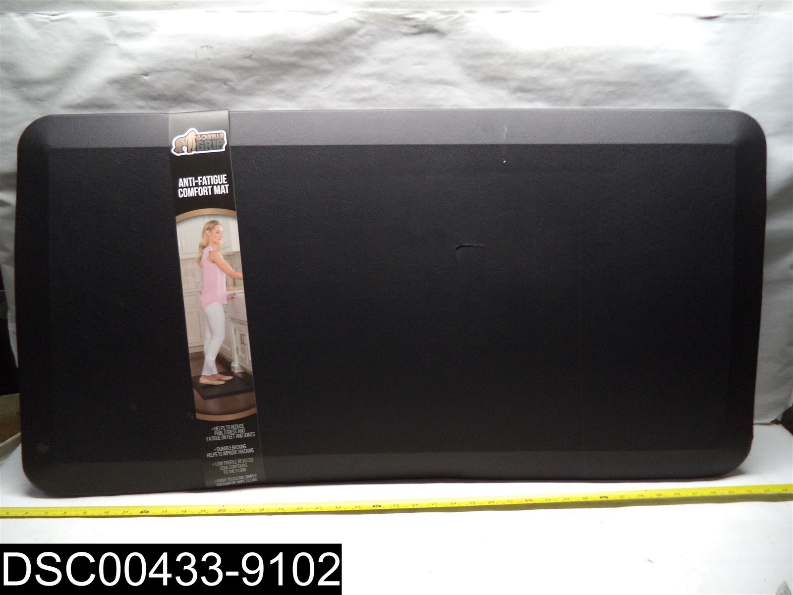 DAMAGED IN SHIPPING: 1807 GORILLA GRIP 39″x20″ Anti Fatigue Comfort Mat