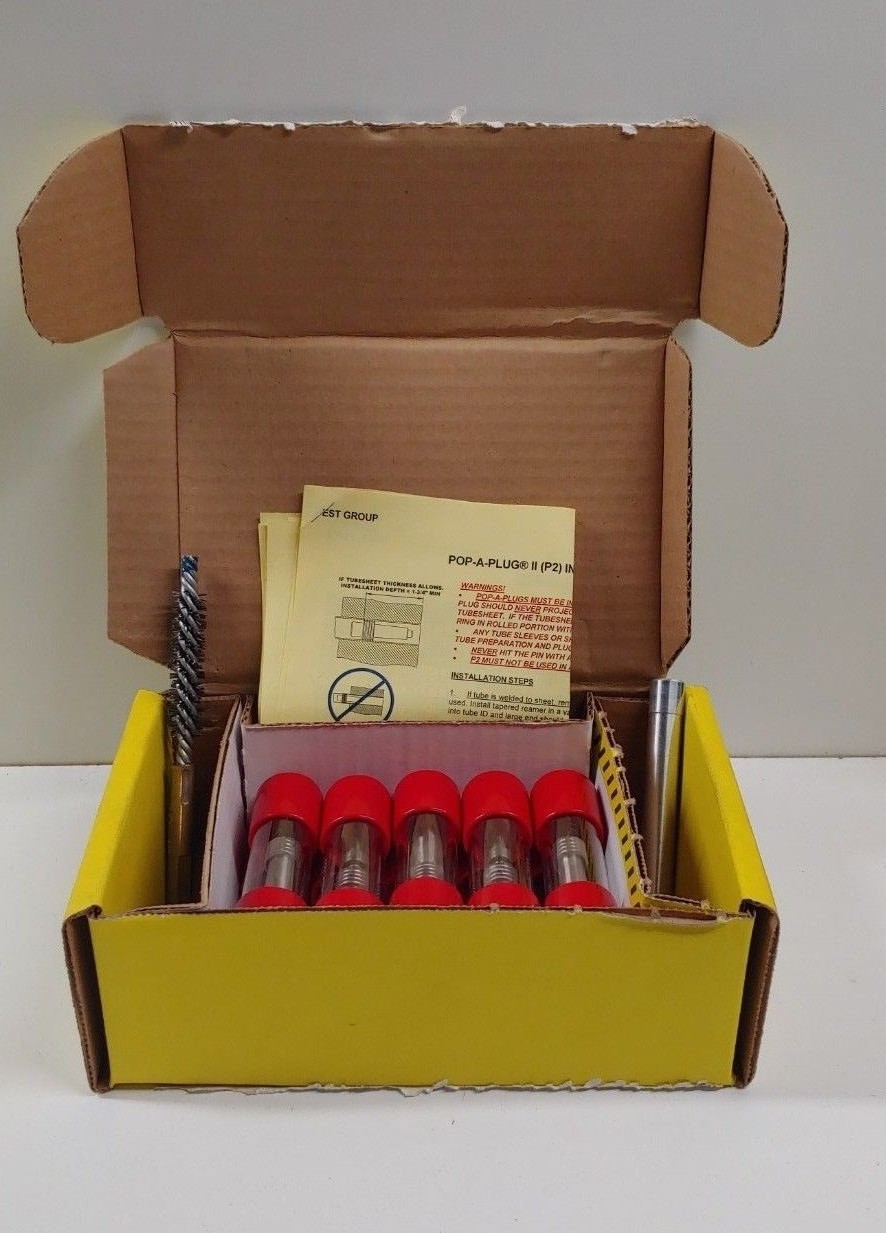 NEW IN BOX! CURTIS WRIGHT (10) POP-A-PLUG P2 KIT TUBE PLUGS P2-480-S