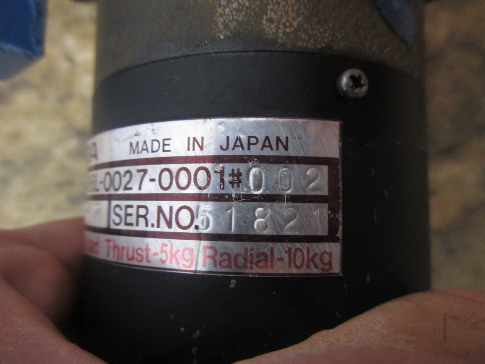 KURODA PULCEN UNIT A86L-0027-0001 #002 1987-7 51821 FEMCO DURGA 25E CNC LATHE