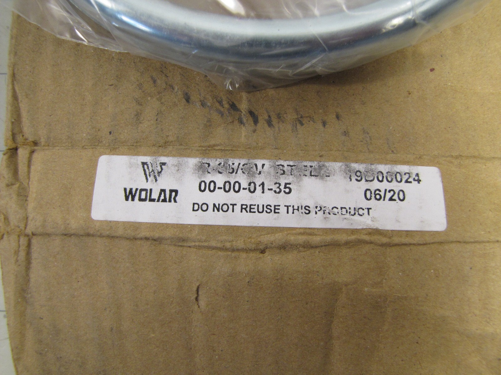 Wolar R-35 Steel Ring Gasket 19D00024 / 6A-1189 / 00-00-01-35 NEW