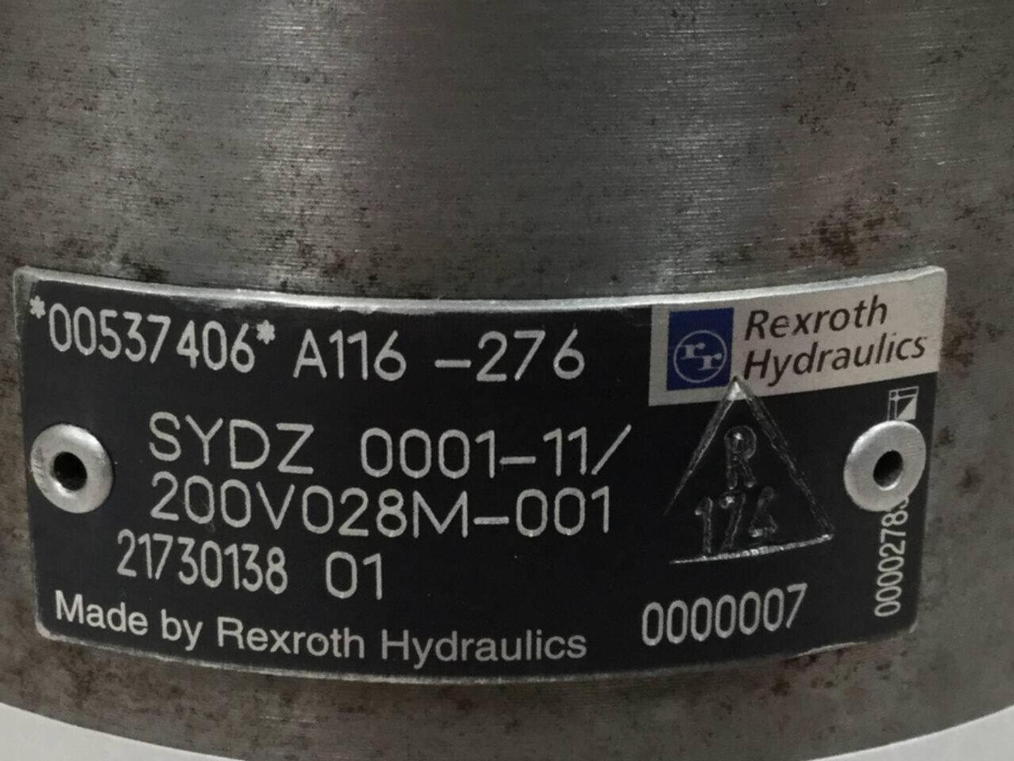 REXROTH Pump SYDZ000111200V028M001 Used #100496