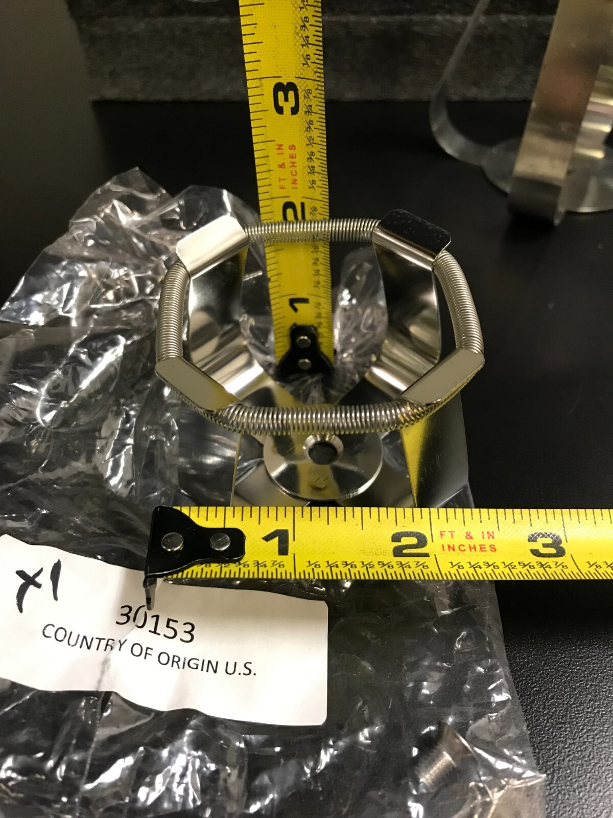 Lot of 8 Assorted Sizes Thermo Scientific Universal Orbital Shaker Clamps