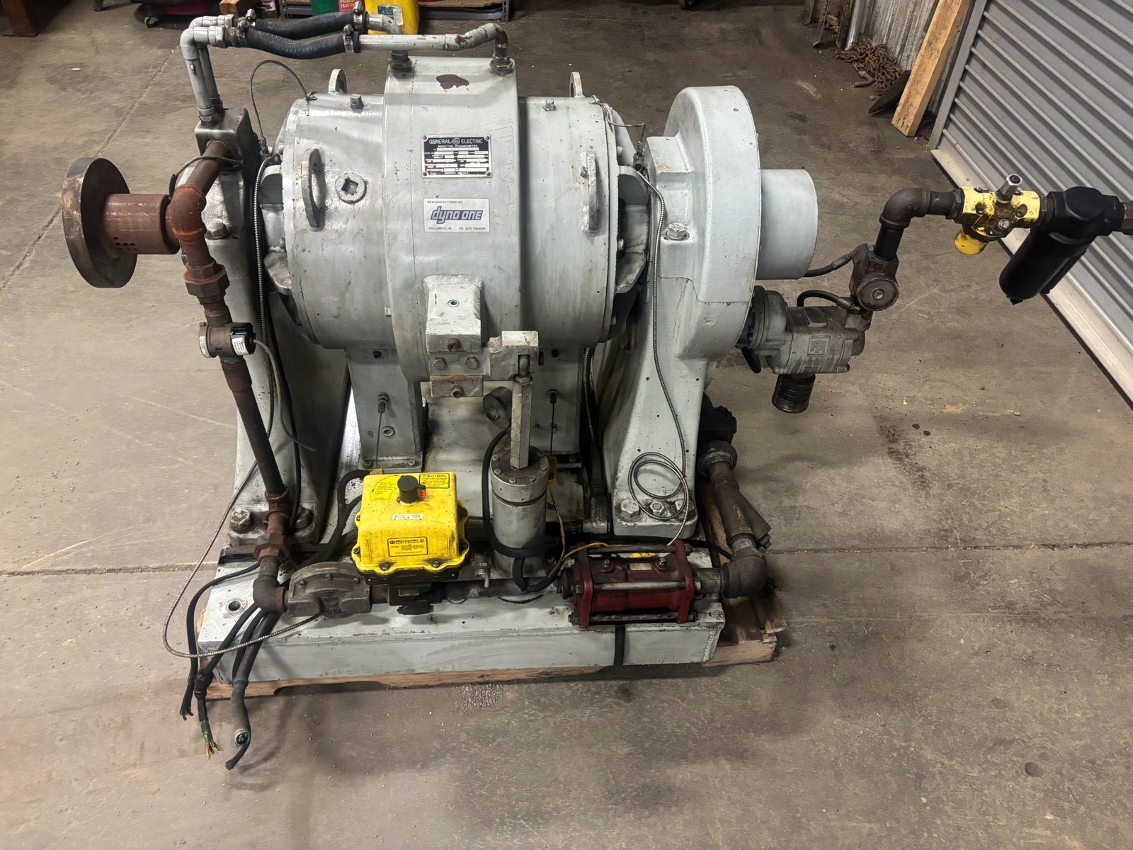 GE 1G749 500 HP DYNAMOMETER 2500 to 8000 RPM