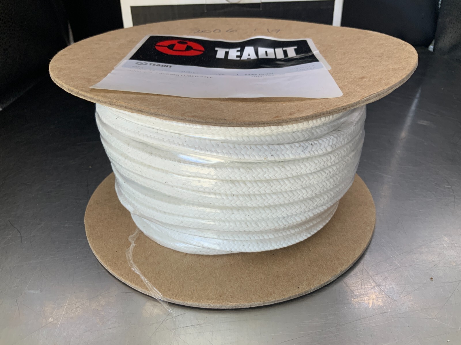 Teadit P2006.14 2006 Braided Packing Lubed PTFE 1/4″ , 5# Spool