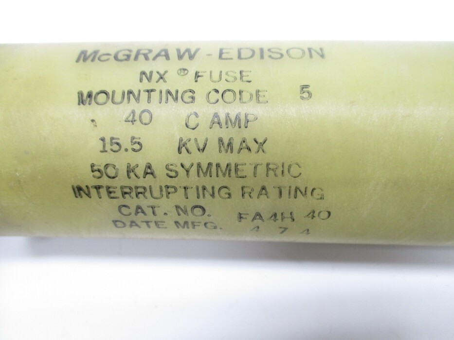 MCGRAW-EDISON FA4H40 NSNP
