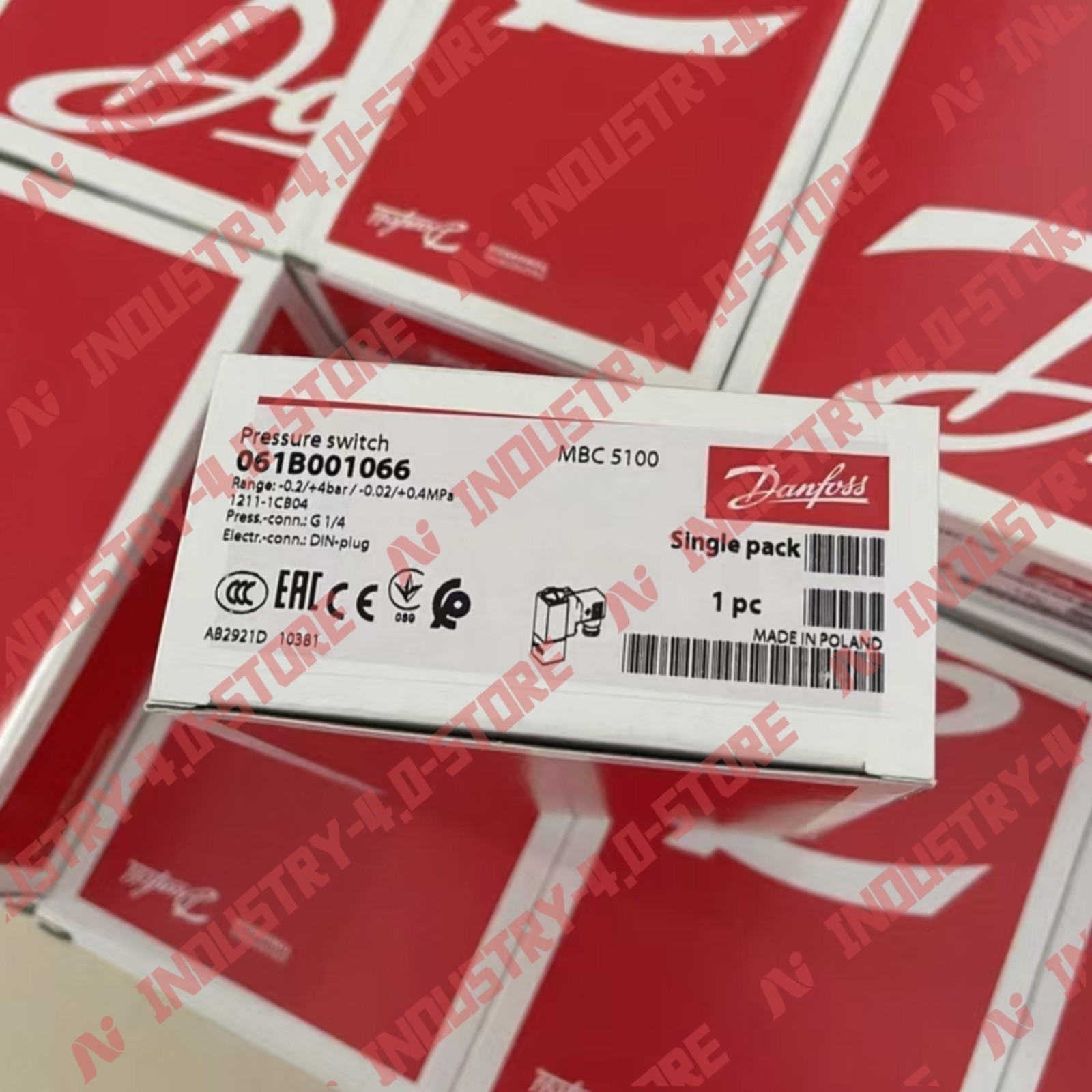 Danfoss 061B001066 MBC5100 Pressure Sensor#1pcs new in box