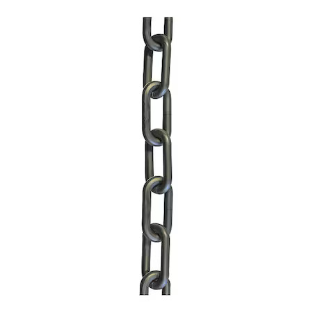 MR. CHAIN 30008-100 Plastic Chain, 1 1/2″ x 100 ft., Silver