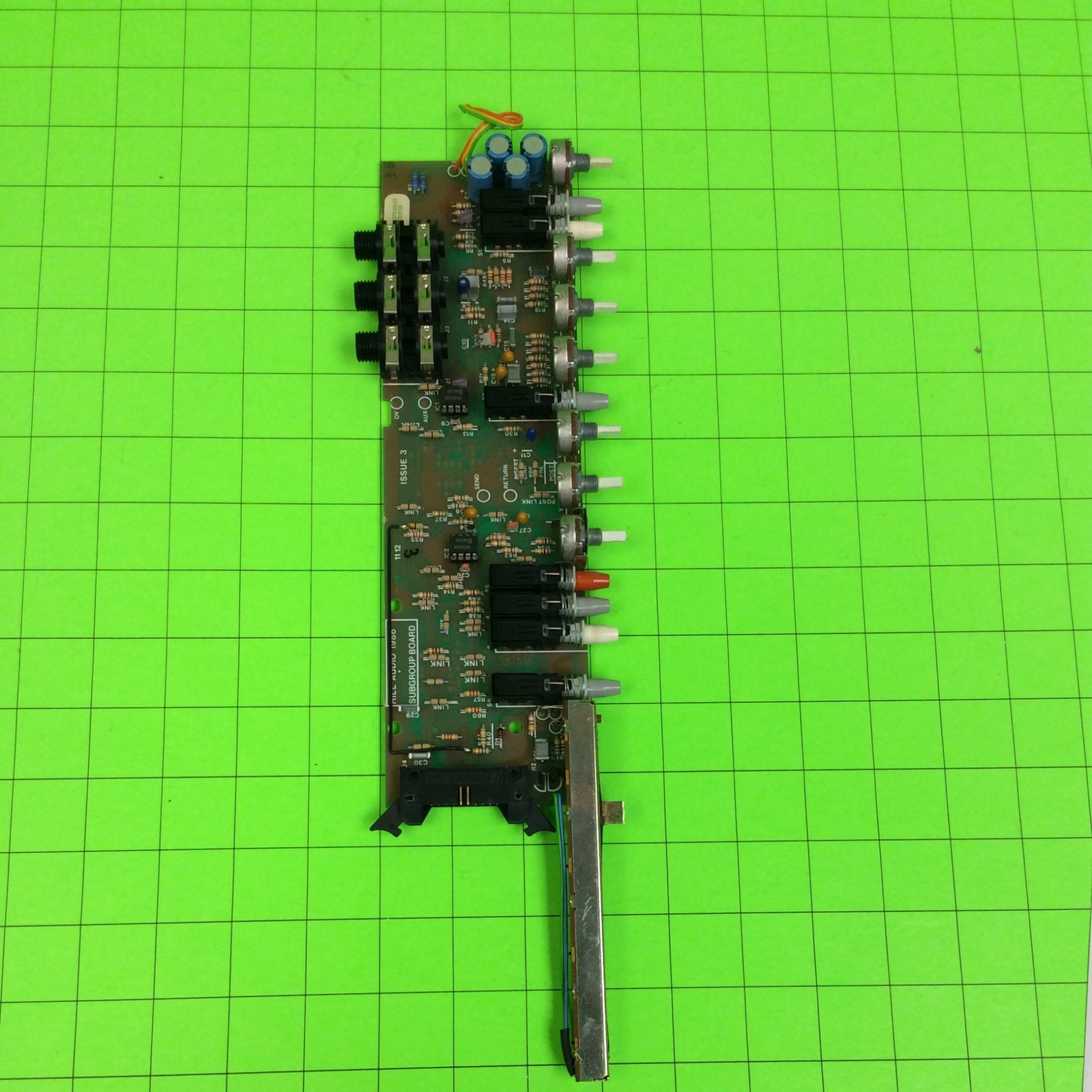 Hill MM1X Audio Mixer Subgroup Board (3 Port)