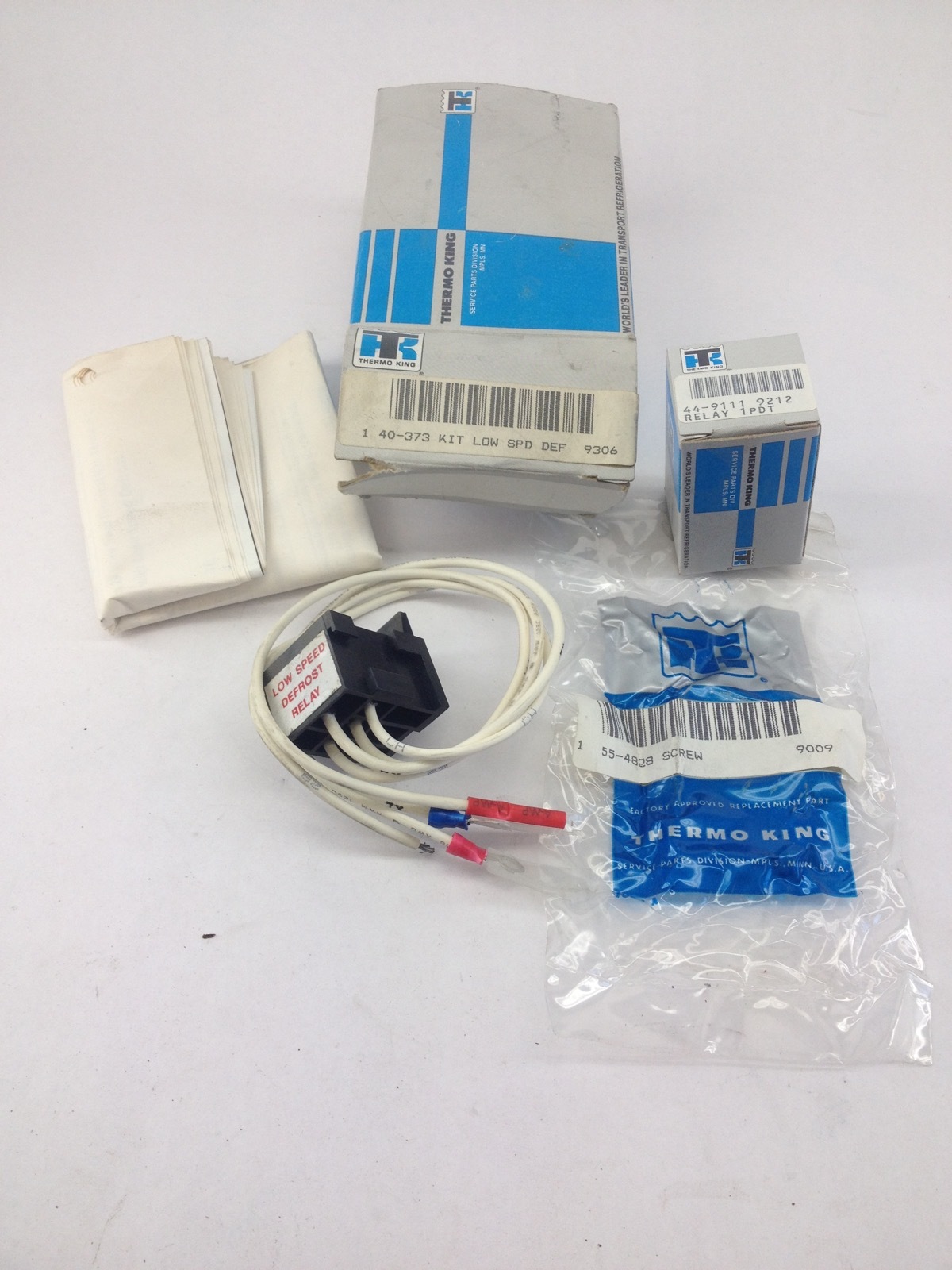 NIB! GENUINE THERMO KING 40-373 LOW SPEED DEFROSTER KIT FAST SHIPPING! (H138)
