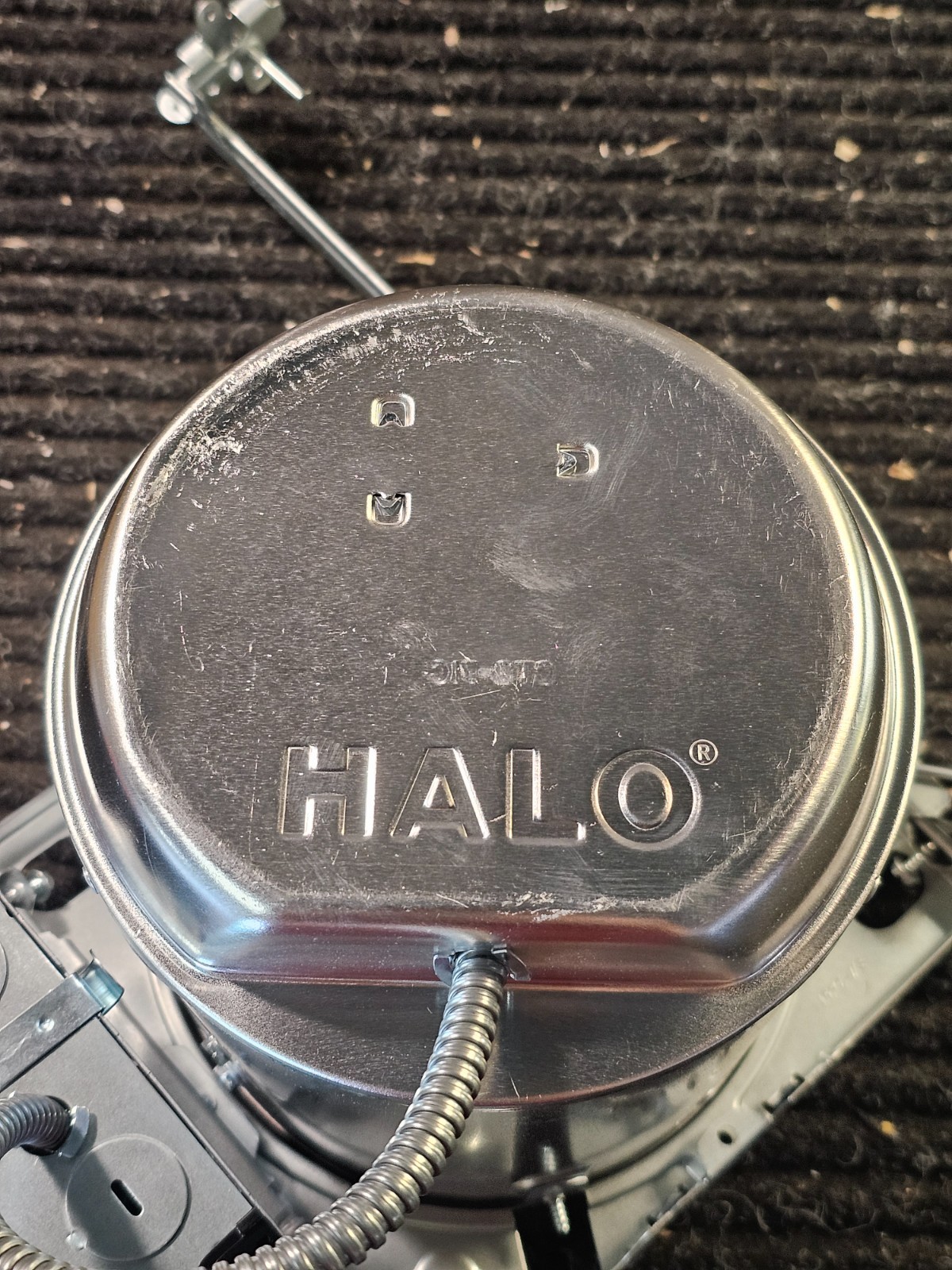 (QTY 4) Halo H71CAT 6-inch Aluminum New Construction Recessed Lighting Housing