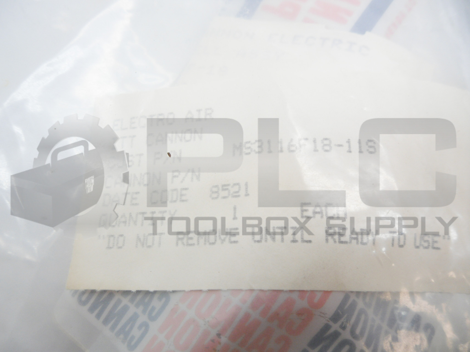 NEW SEALED ITT MS3116F18-11S CONNECTOR