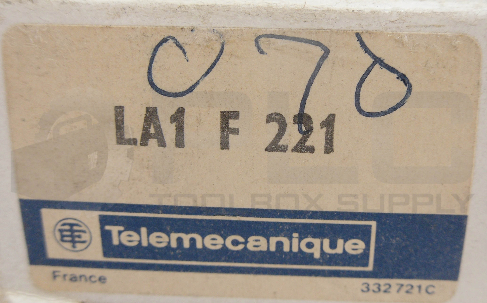 NEW TELEMECANIQUE LA1 F 221 CONTACT BLOCK 660V 15A
