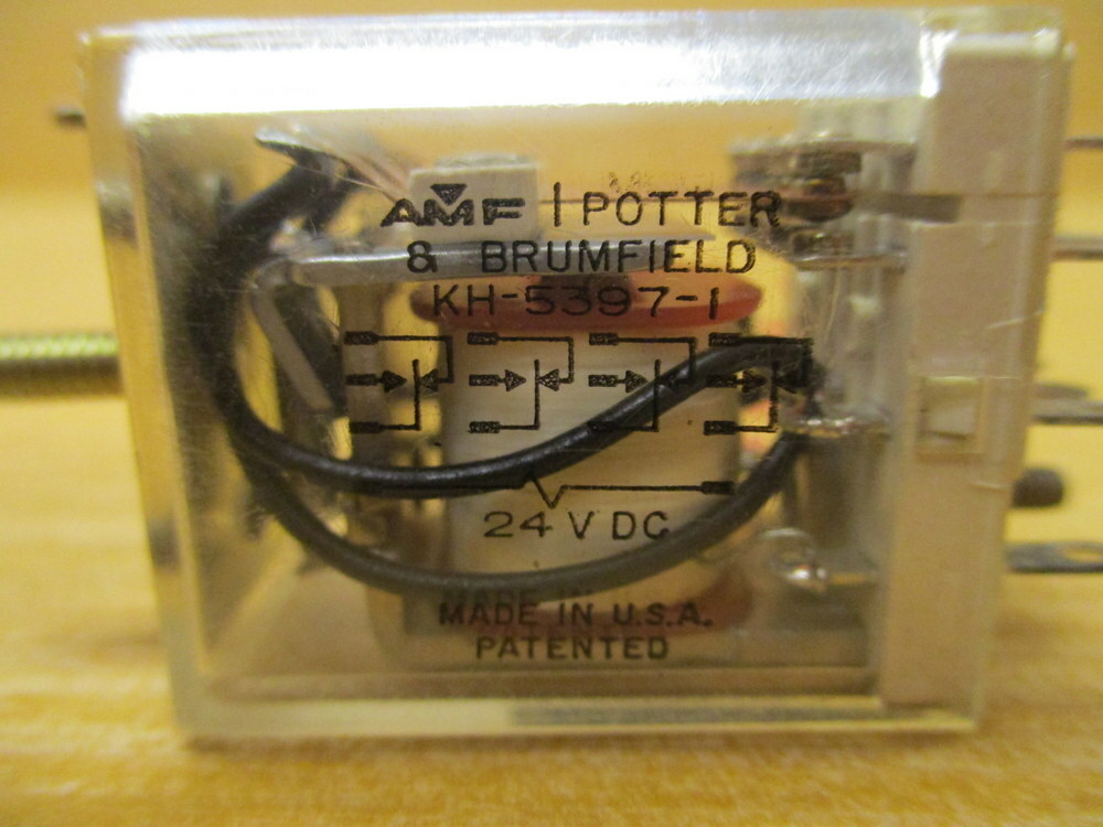 AMF Potter & Brumfield KH-5397-1 Relay KH53971