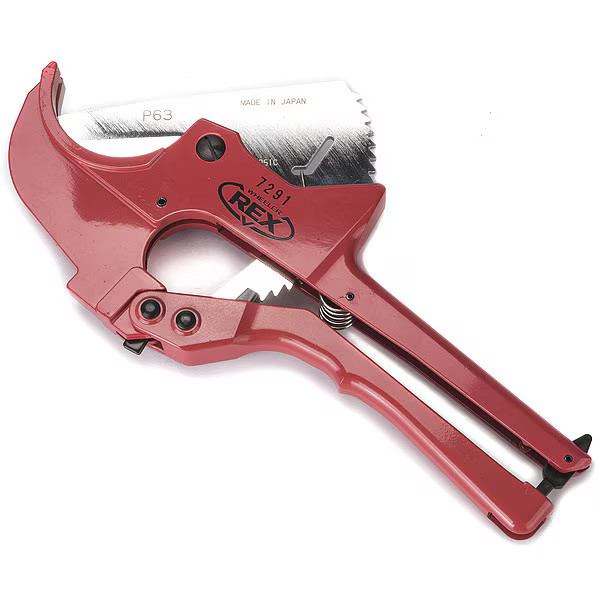 -Rex Pipe Cutter,Cut Cap.1/8″ to 2-7/16″ 7291 Aluminum Red 662933168457
