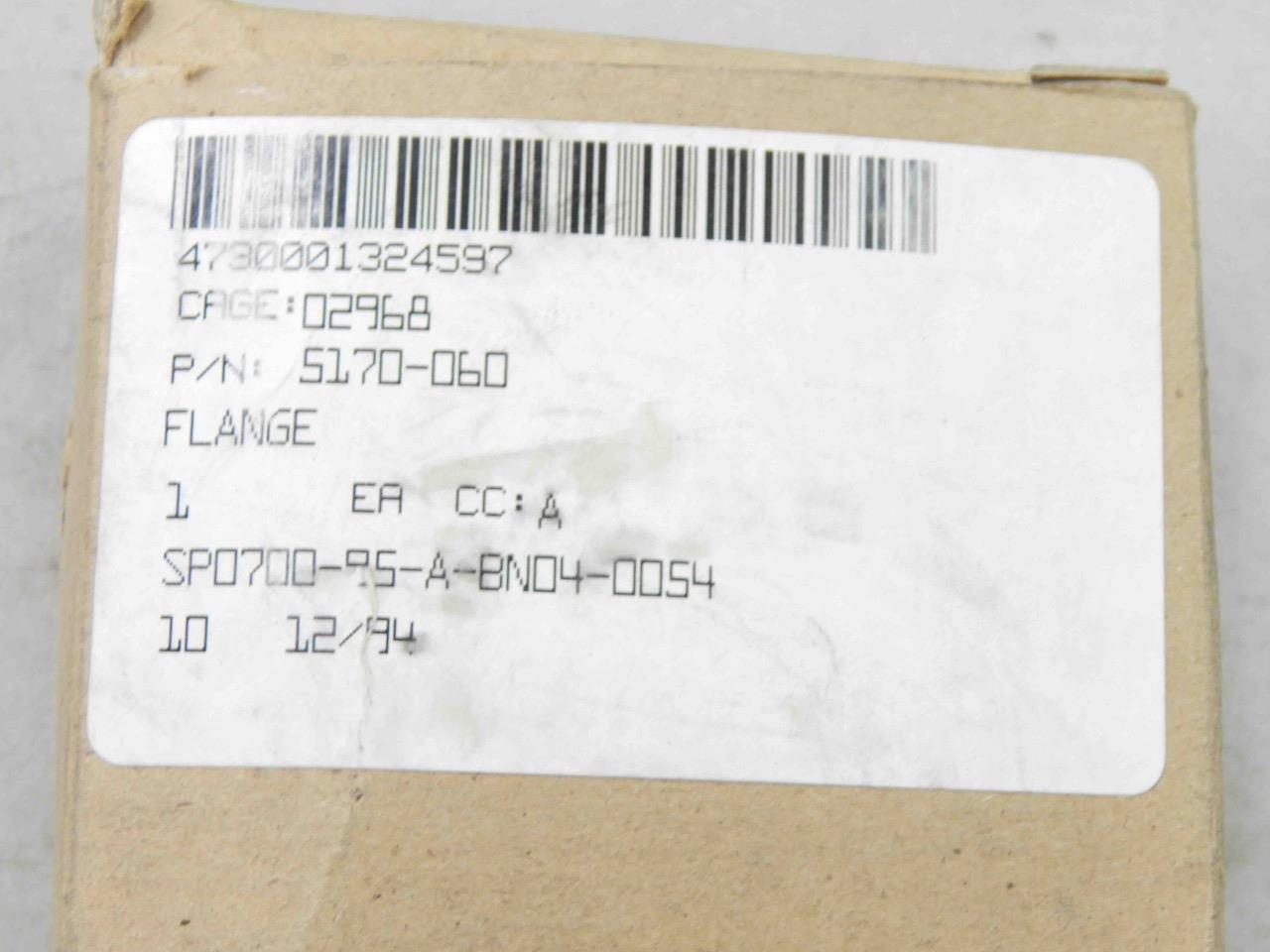 Copper Alloy Pipe Flange 3-1/2″ Dia 5170-060 4730-00-132-4597 NEW