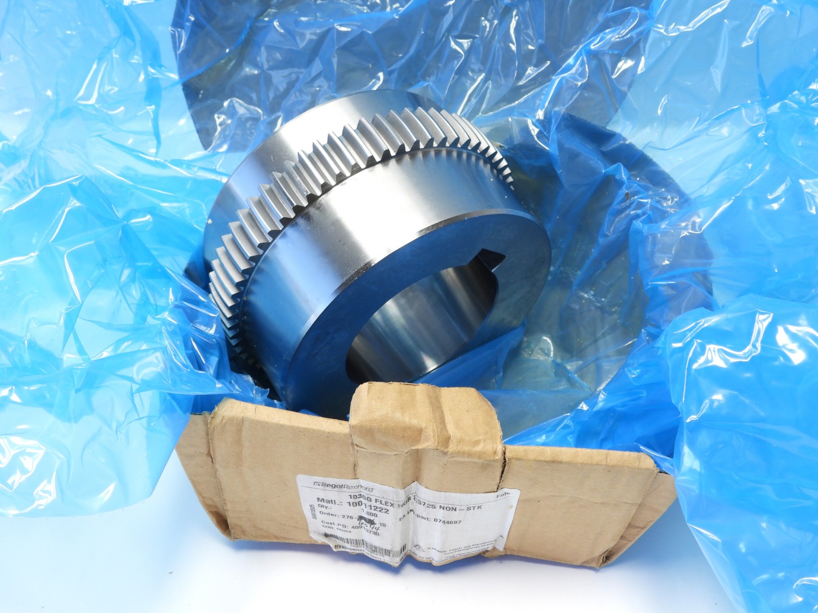 Falk 1030G Flex Hub 3.375 Bore Gear Coupling 6.625″ x 6.625″ x 3.75″ 0744697 100