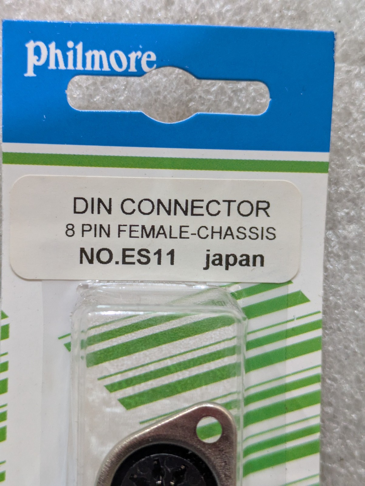 Philmore ES11 8-Pin DIN Female Chassis Mount Connector Industrial Audio 5/order