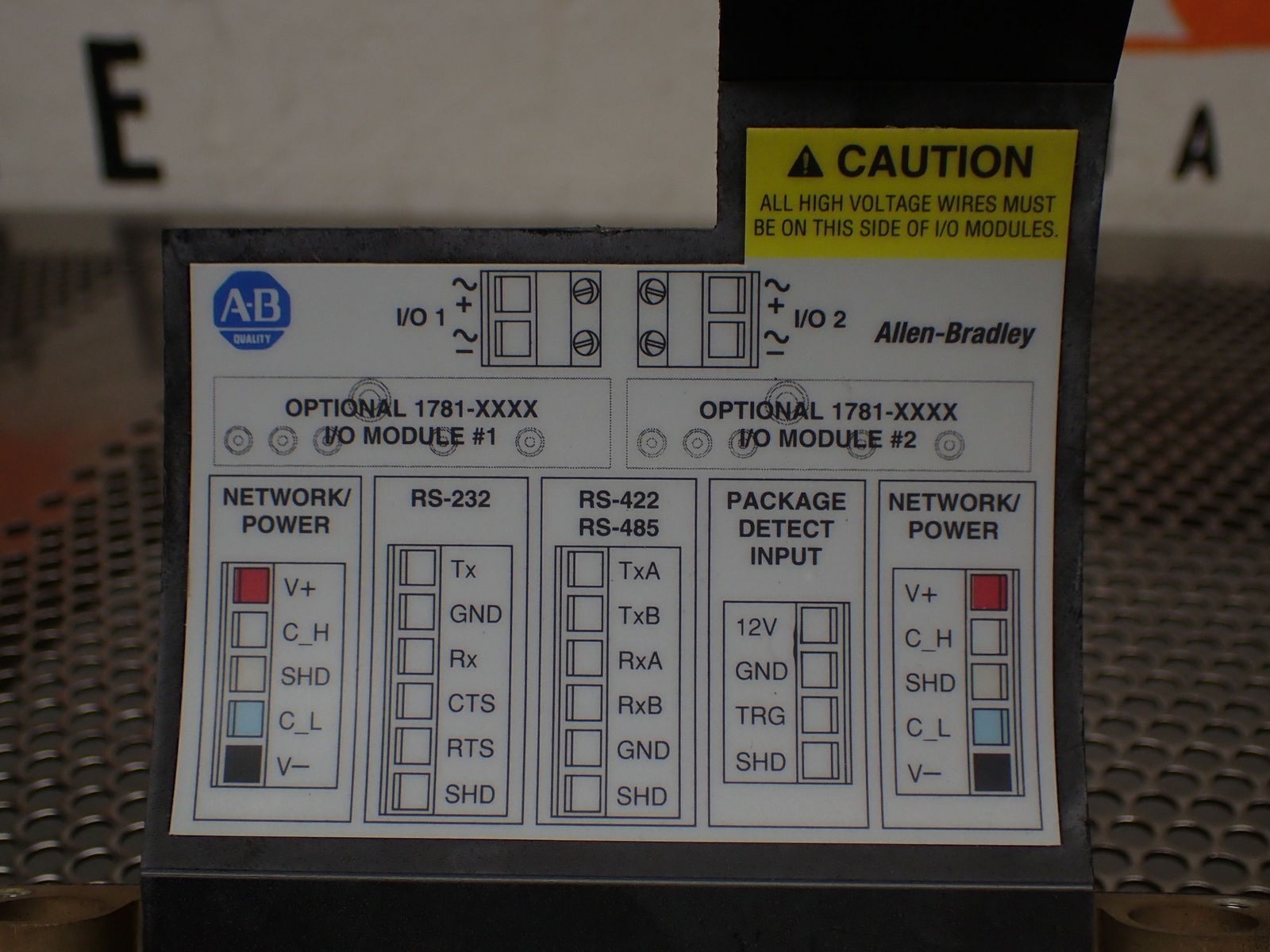 Allen Bradley 2755-NB40 Ser A Rev B AdaptaScan Wiring Base New No Box See Pics