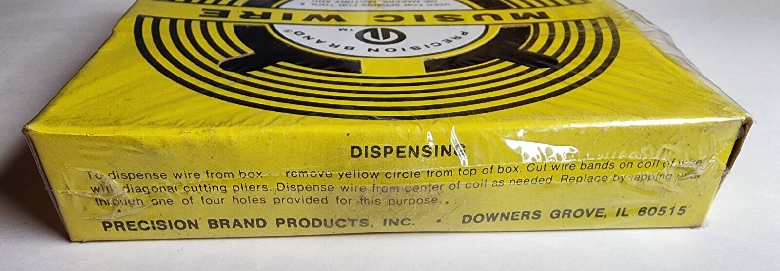 NOS Precision Brand Superior Quality Music Wire 1Lb. .041 Diameter roll