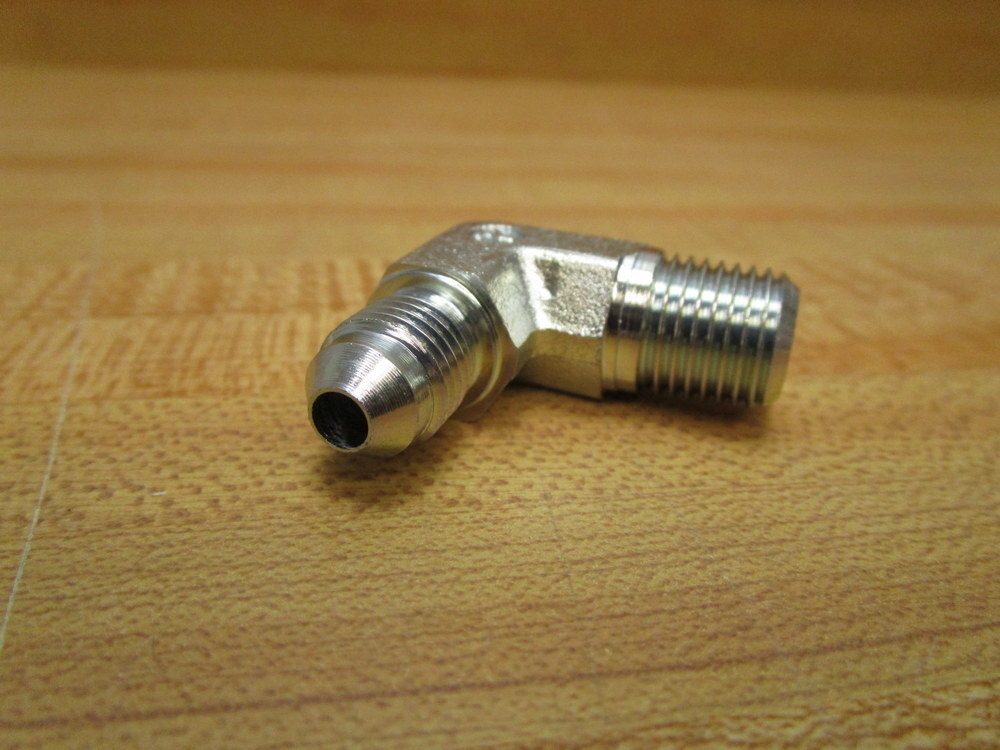 Parker 4-4C3MXS 1/4″ Male Elbow 44C3MXS (Pack of 3)