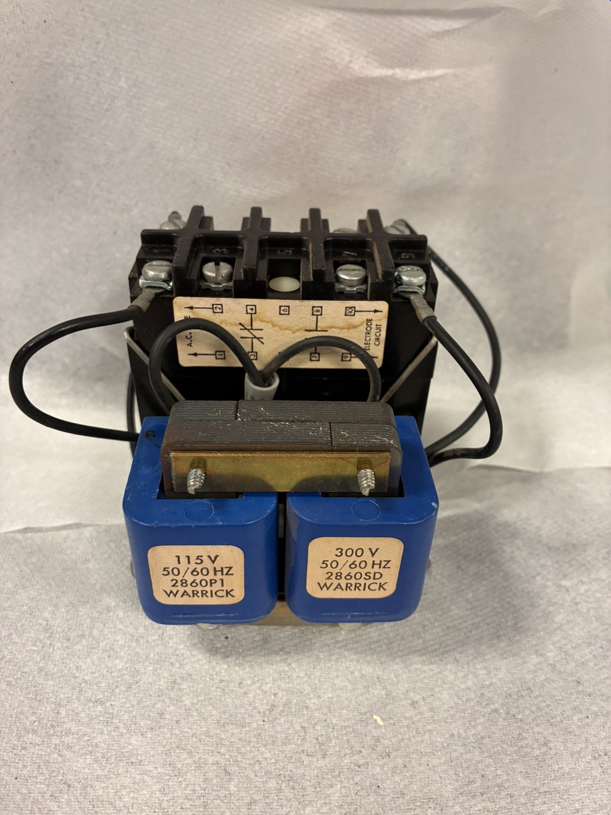 Warrick Controls 1D1D0 Control Relay 115V 50/60Hz Secondary 300V Level Control