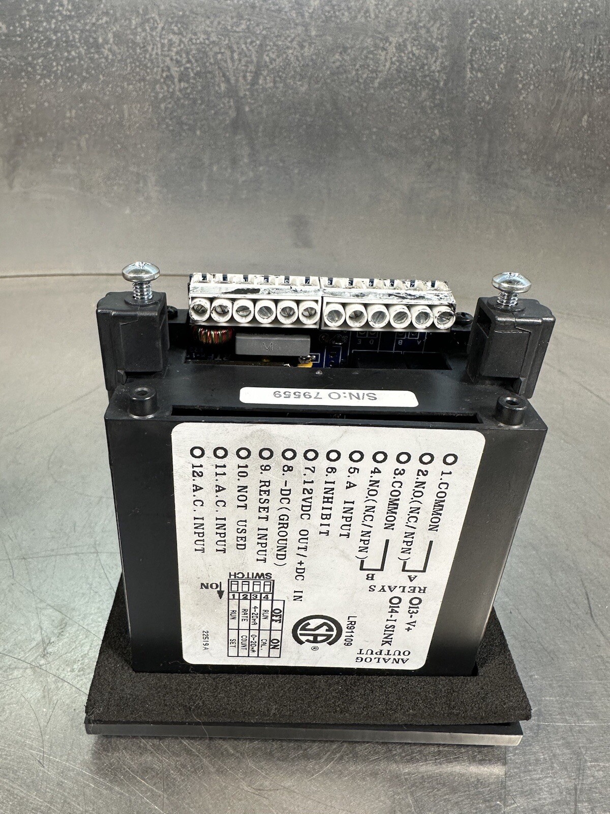 Eastern Instruments MS309MRTS3A Totalizer (BIN1.5.5)