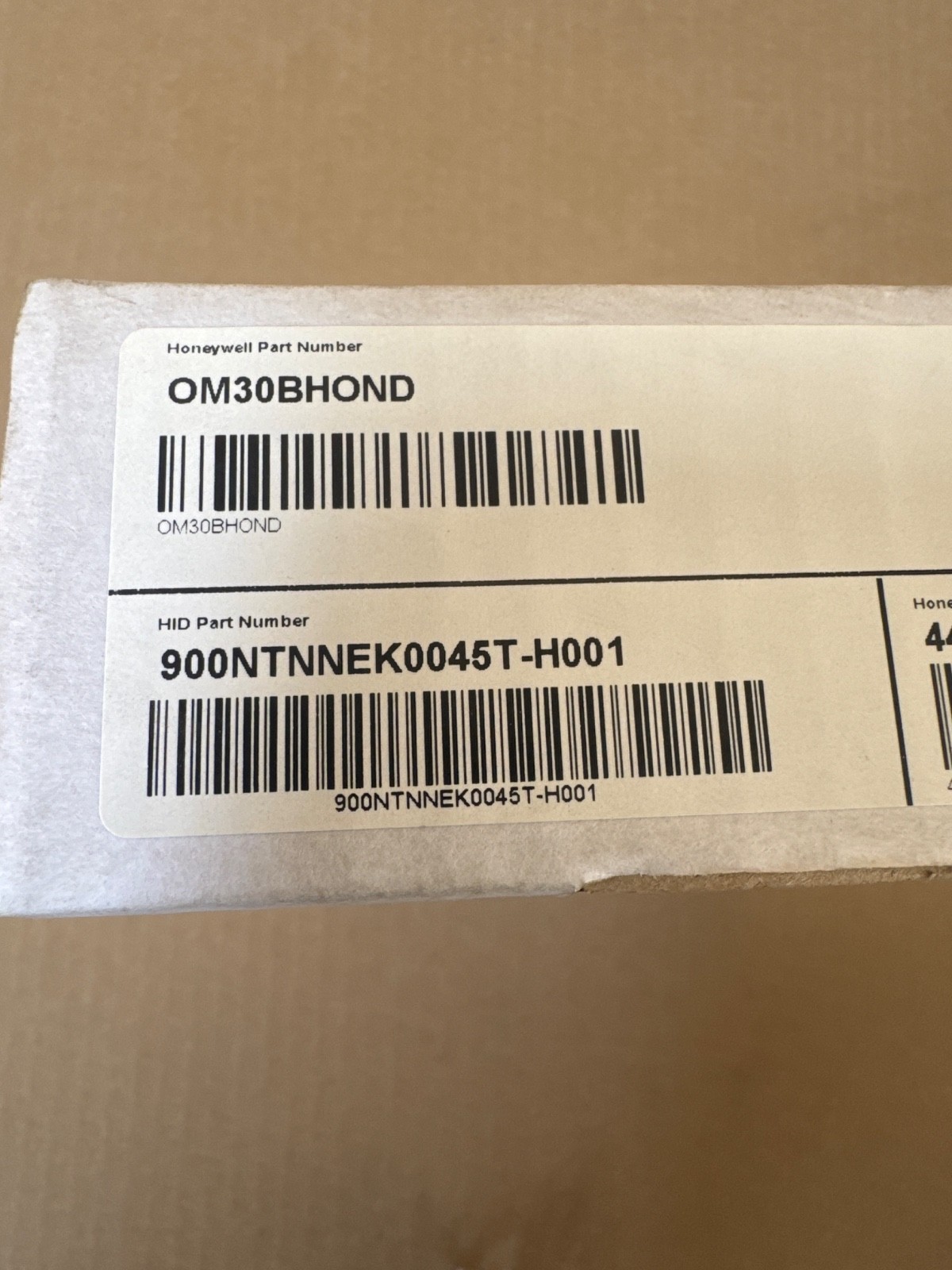 Honeywell OM30BHOND 900NTNNEK0045T-H001 OmniClass 2.0 Smart Card Reader