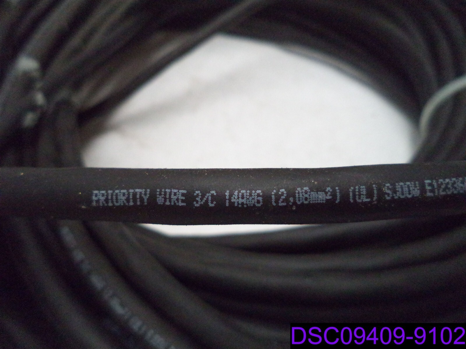 Priority Wire 3/C 14 AWG Cable 130′