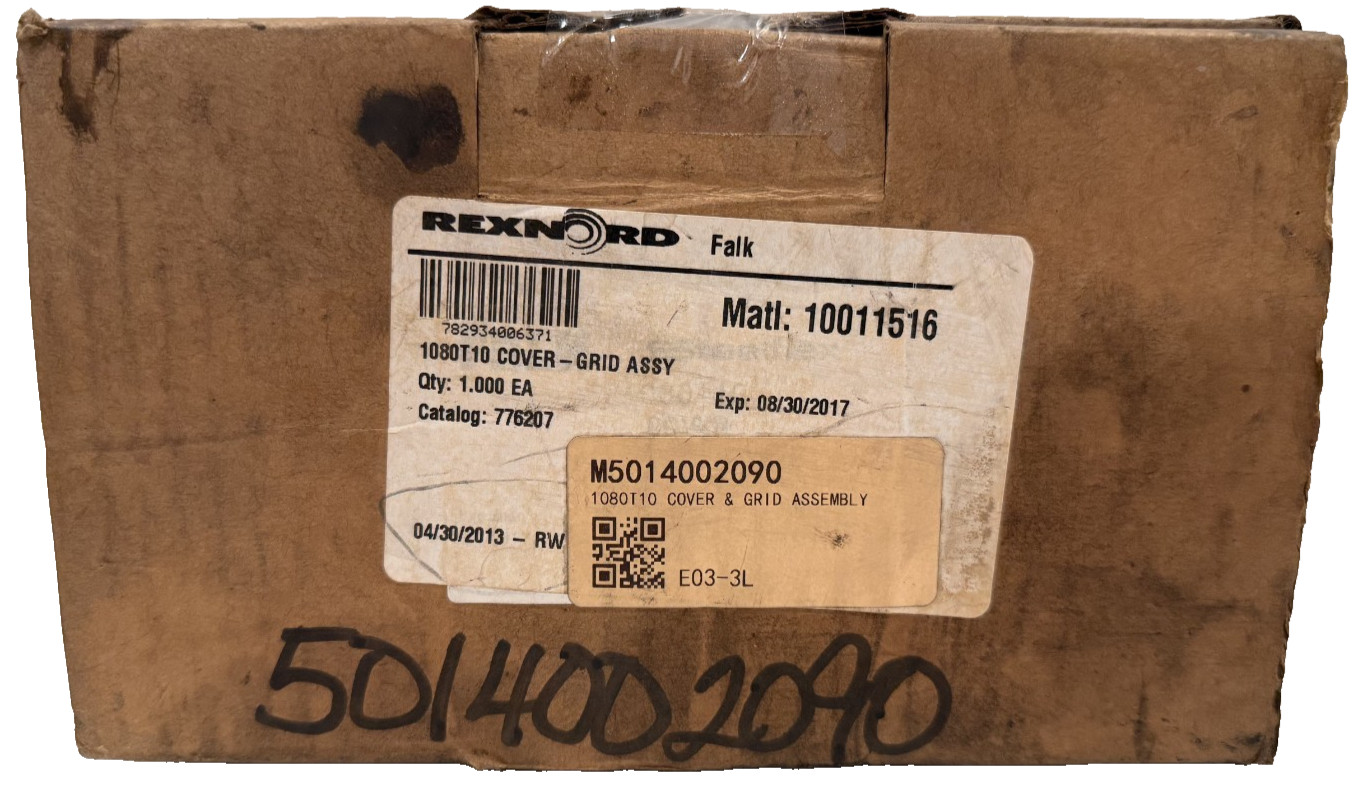 NEW REXNORD FALK 1080T10 COVER-GRID ASSY 10011516