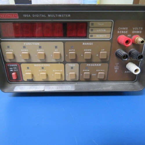 Keithley 195A Keithley Multimeter Qty of 1 per Lot Digital Multimeter DMM