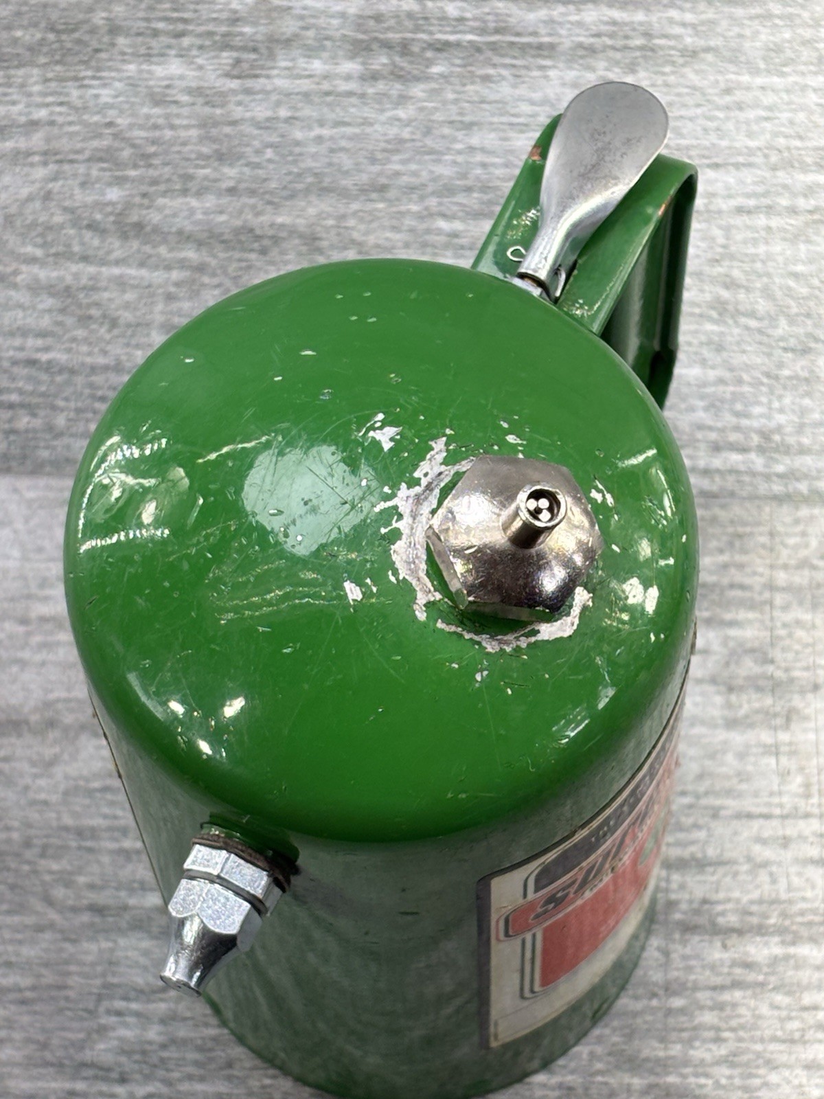 Sure Shot Milwaukee Sprayer USA Made Green Mechanic Shop Garden Garage Cleaner