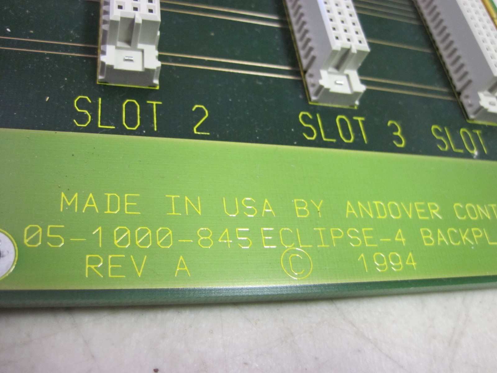 100% WARRANTY Andover Controls 05-1000-845Eclipse-4 Backplane Board 05-1000-84