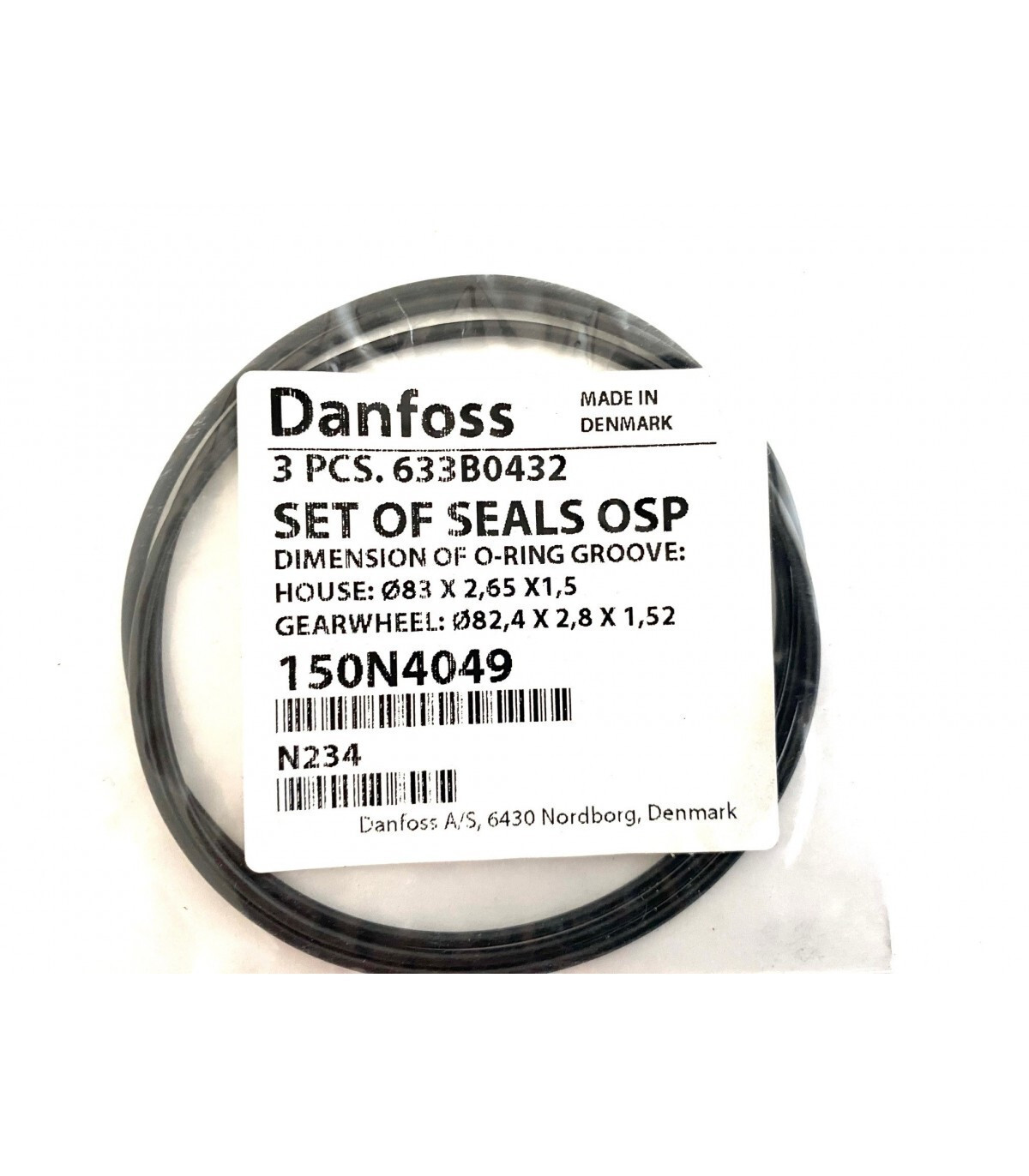 150N4049 – Steering seal kit