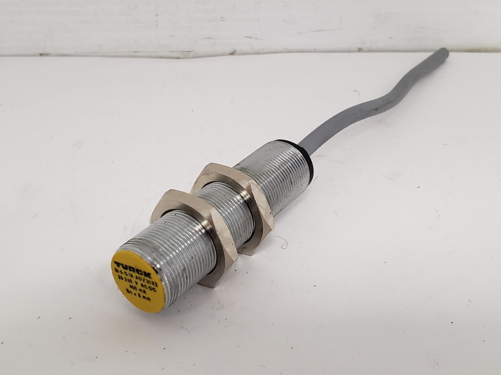 TURCK BI5-G18-ADZ30X2 PROXIMITY SENSOR NO 20-250V AC/DC 400mA