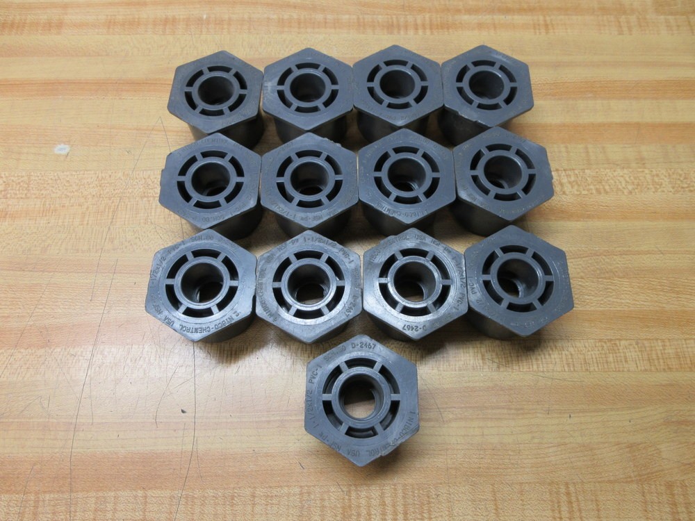 Nibco Chemtrol SCH.80-D-2467 Reducer SCH80 (Pack of 13)