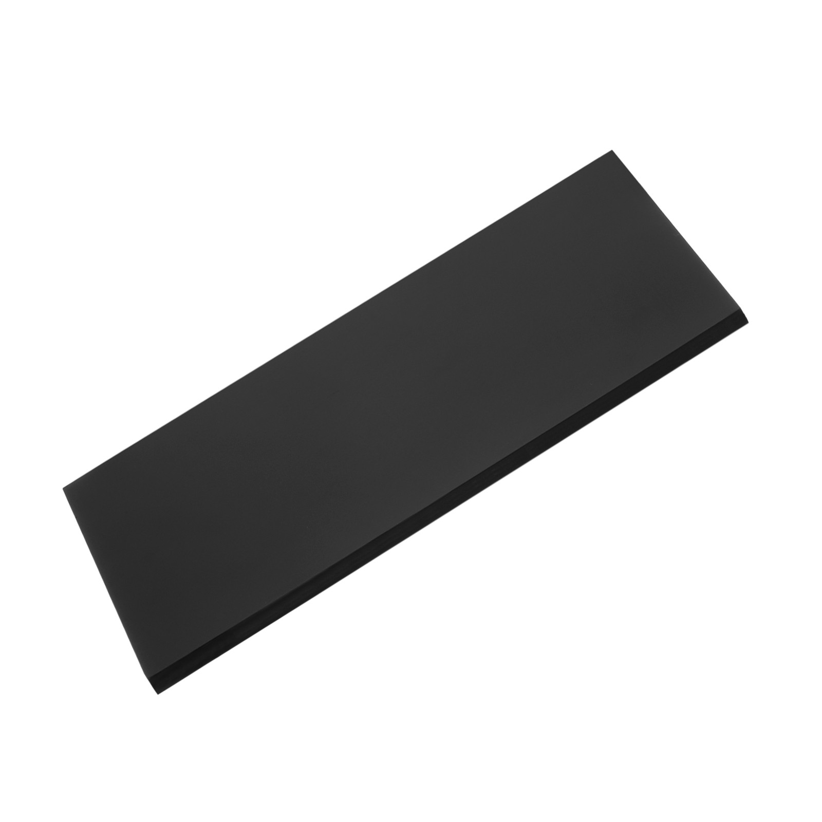 UHMW Ultra High Molecular Weight Polyethylene Sheet, 1/2″ Thick 12″x24” Black