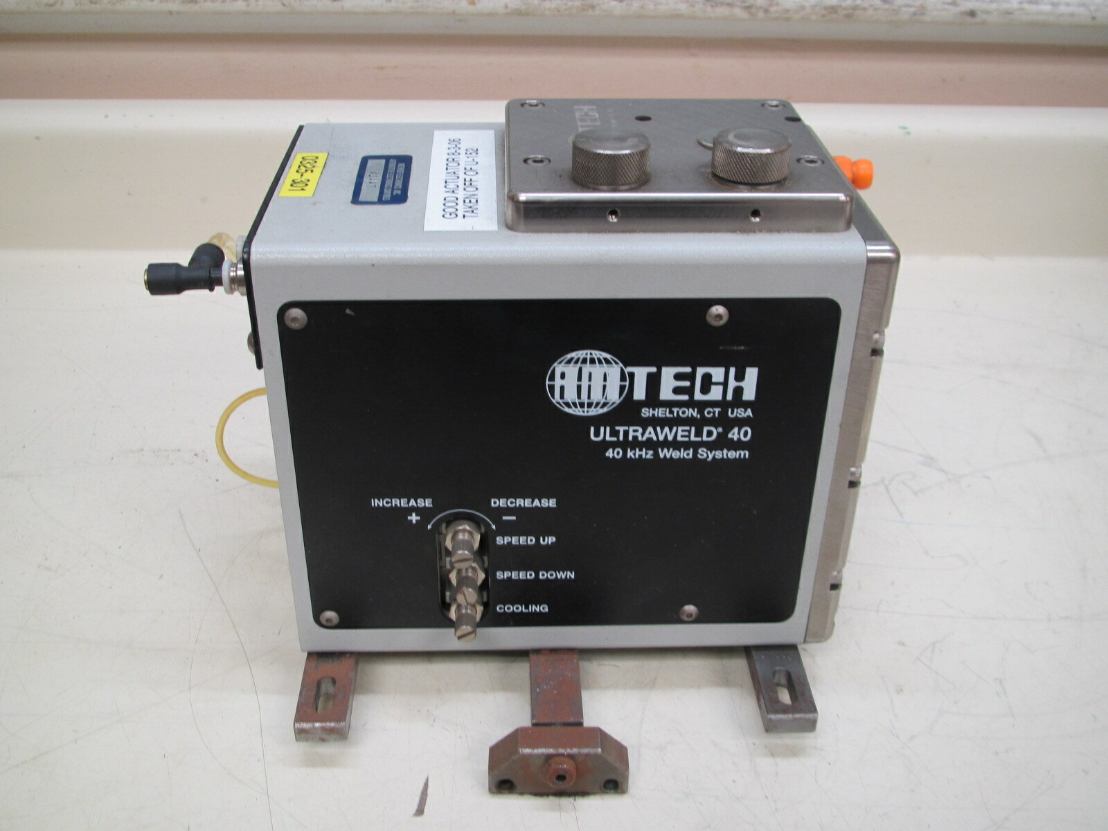 Lot of 4 AMTech Branson Ultraweld 40 Ultrasonic Welder Head for Parts / Repair