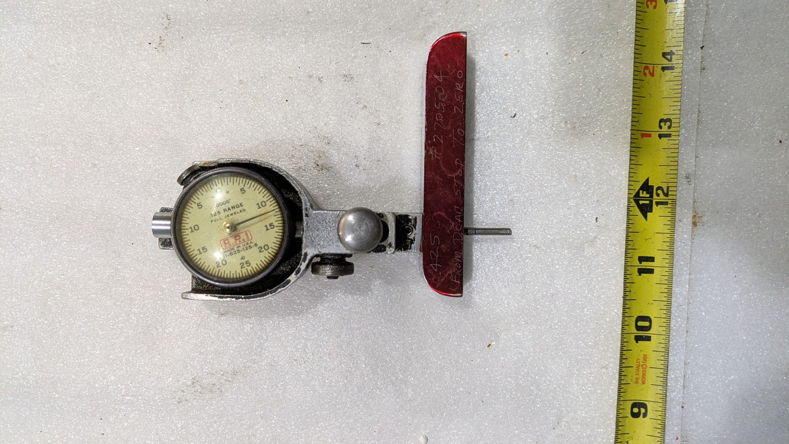 HEMCO GAGES 913 CMPD 2.52 CDI .0005″ .125 RANGE J1-B25-125-5