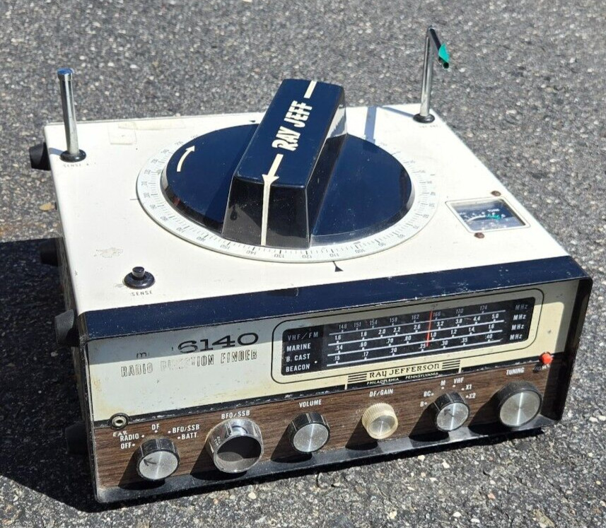 Used Ray Jefferson Radio Direction Finder Model 6140 *Works*