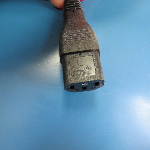 INTERPOWER 70006020300 Qty of 2 per Lot 9.84′ (3.00m) Power Cord Black IEC 320-