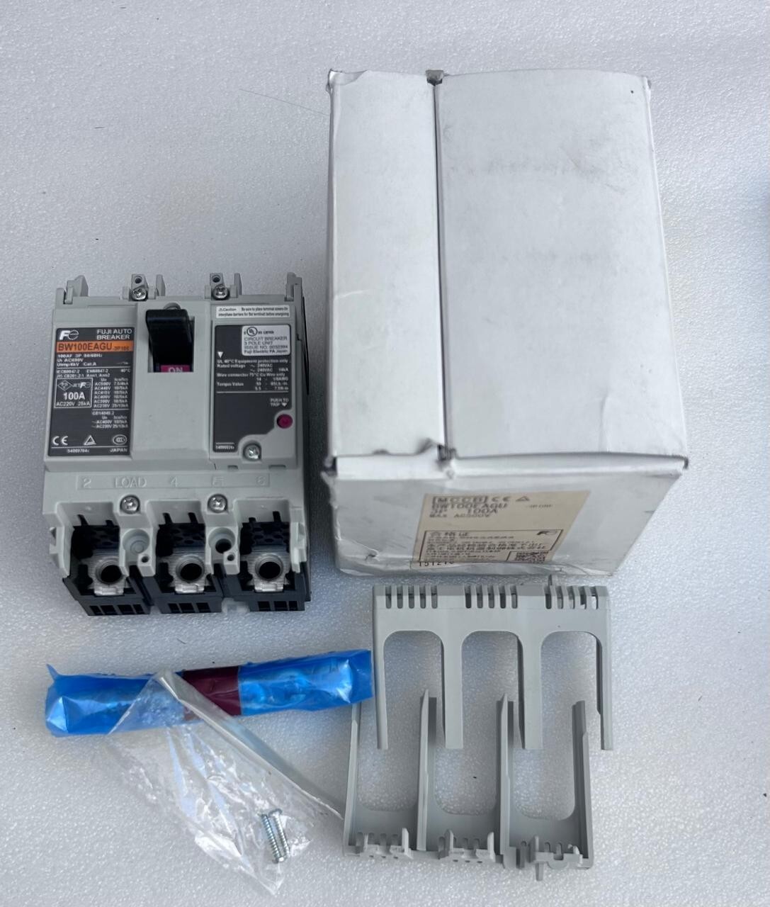 FUJI Electric BW100EAGU-3P100 , 100A Circuit Breaker