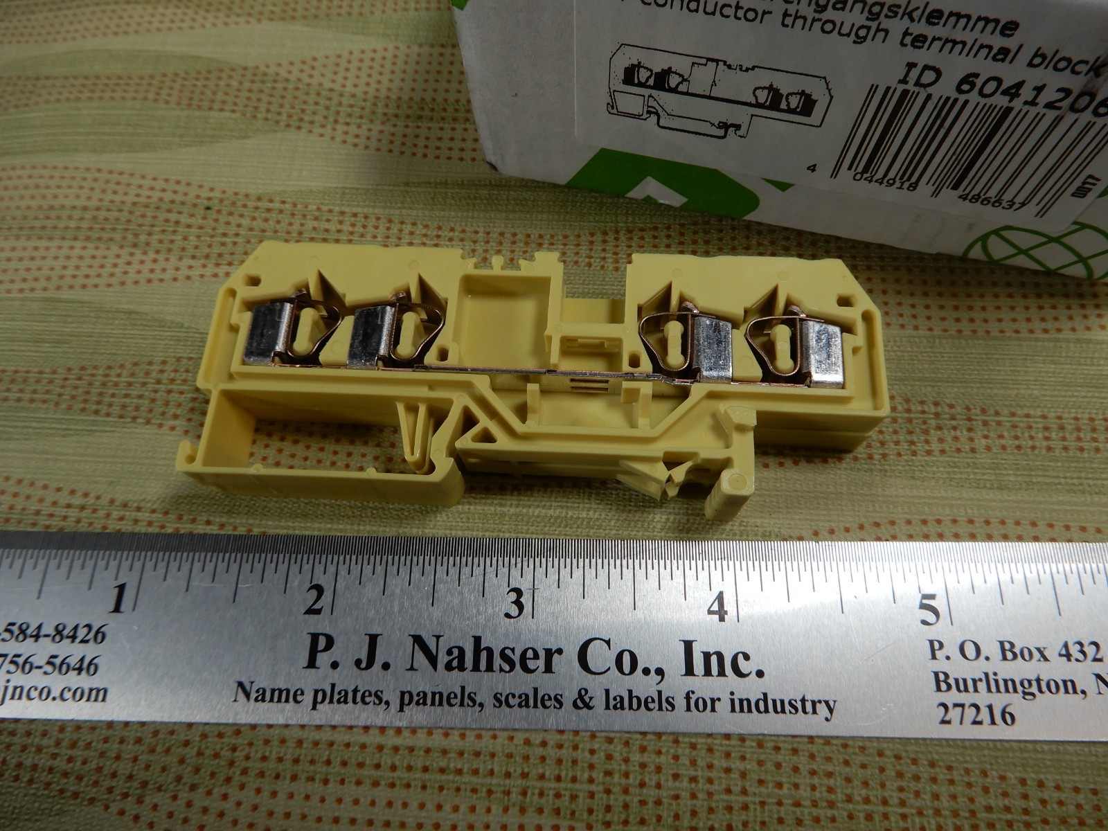 Wago XCFR2 600V Terminal Blocks 281-668 Qty 48 NOS BX