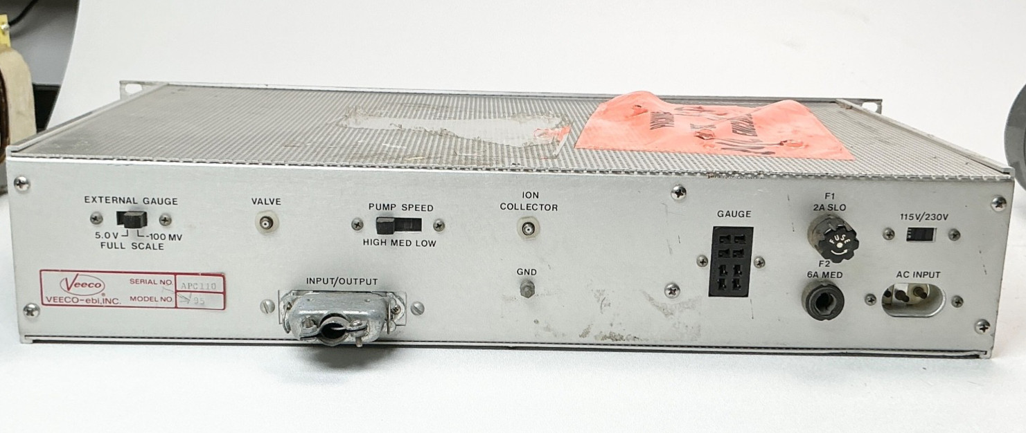 Veeco Instruments Vintage Lab Equipment Lot of 5 Test Units MIT USAF Provenance