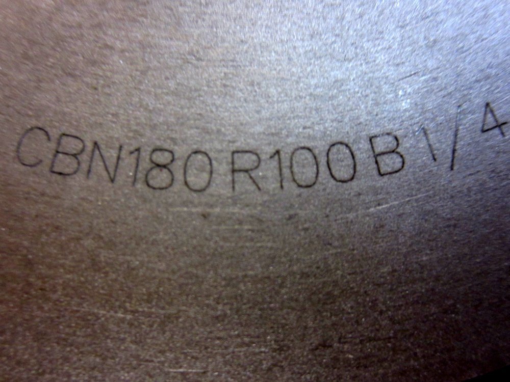 Radiac CBN180R100B Abrasive Grinding Wheel