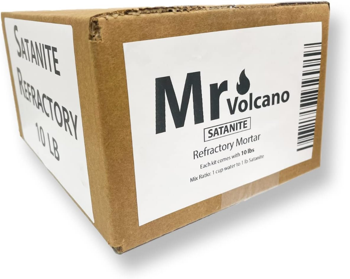 Refractory Satanite 10 Pounds for Ceramic Blanket Lining 3200 Degree Mortar